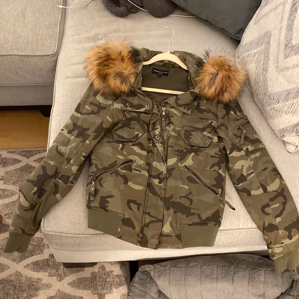 Generation Love Camo Jacket